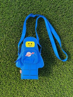 Lego Blue Classic Space Minifigure Crossbody Bag